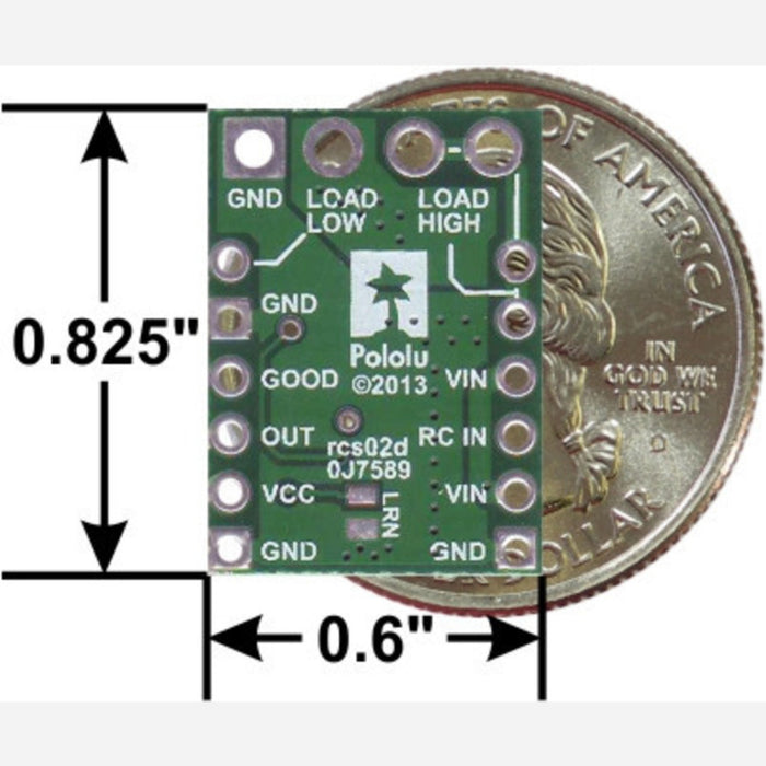 Pololu RC Switch with Medium Low-Side MOSFET