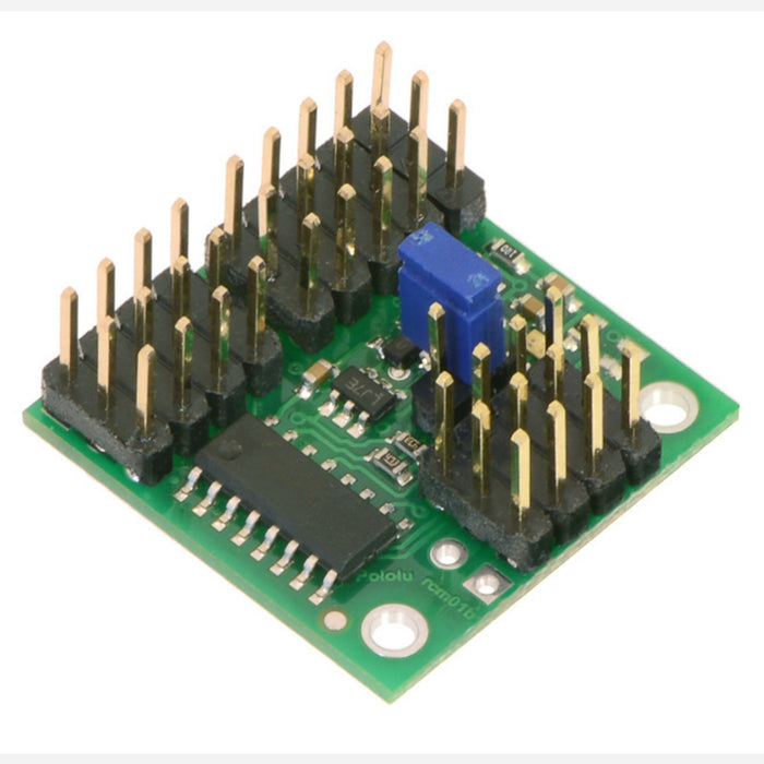 Pololu 4-Channel RC Servo Multiplexer (Partial Kit)