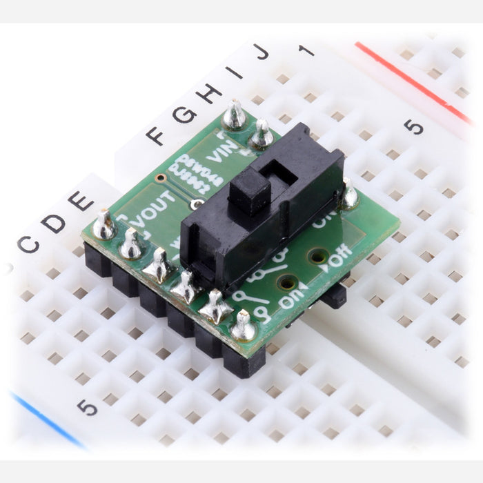 Mini MOSFET Slide Switch with Reverse Voltage Protection, LV