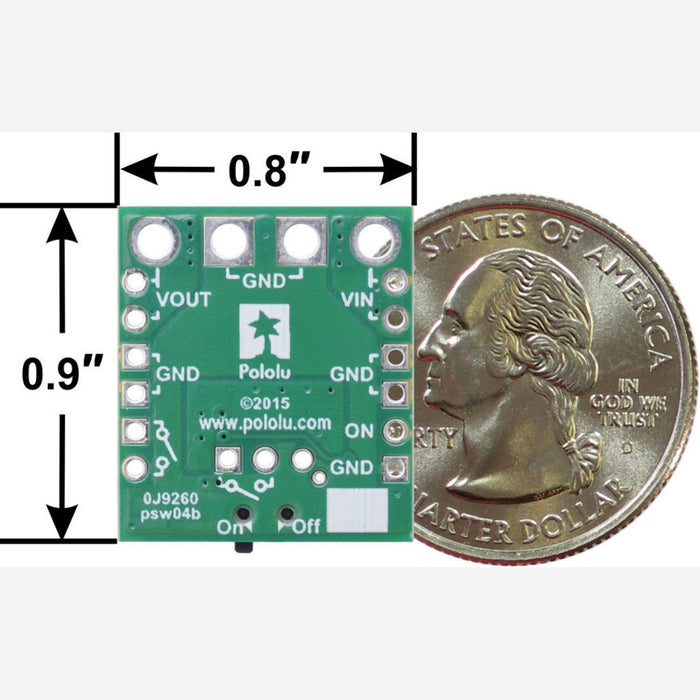 Big MOSFET Slide Switch with Reverse Voltage Protection, MP