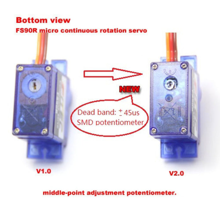 FEETECH FS90R Micro Continuous Rotation Servo