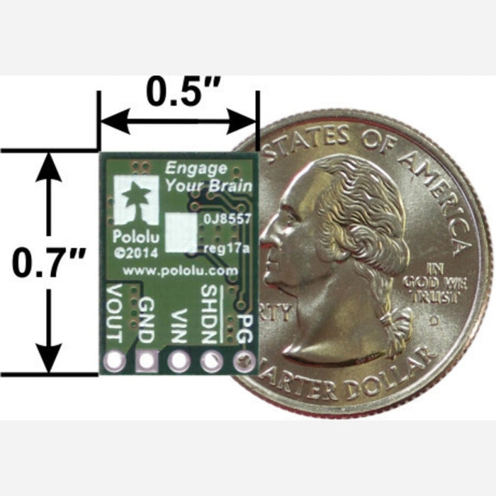 Pololu 12V, 1A Step-Down Voltage Regulator D24V10F12
