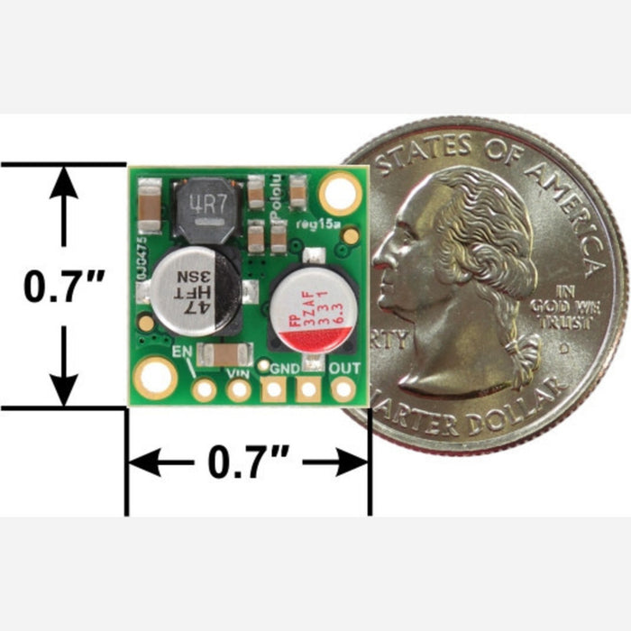 Pololu 3.3V, 2.5A Step-Down Voltage Regulator D24V25F3