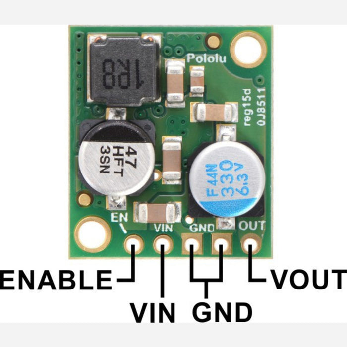 Pololu 5V, 5A Step-Down Voltage Regulator D24V50F5