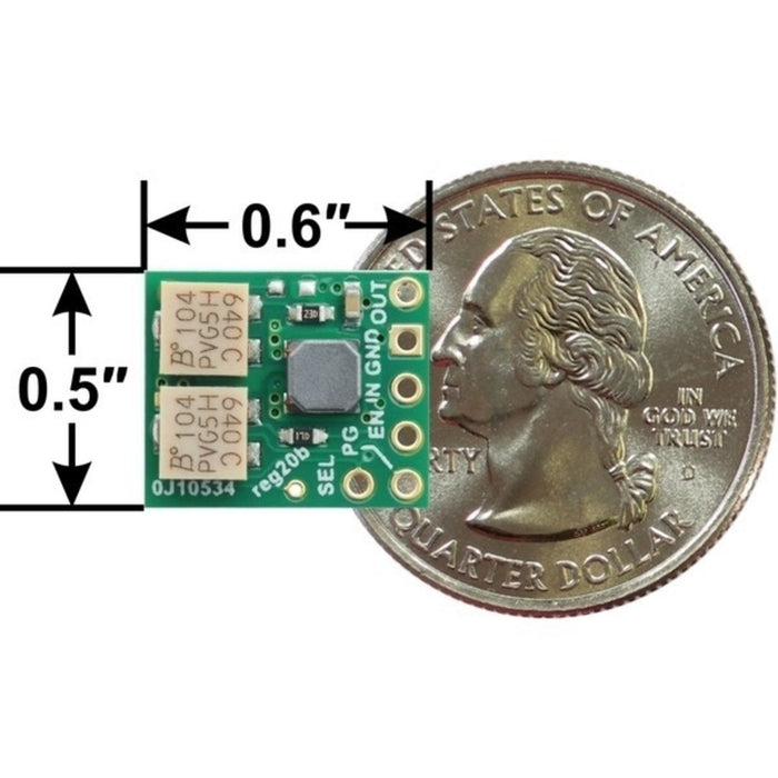 2.5-9V Fine-Adjust Step-Up/Step-Down Voltage Regulator w/ Adjustable Low-Voltage Cutoff S9V11MACMA