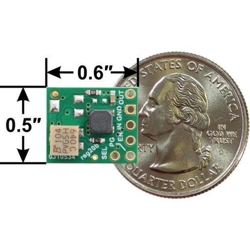 5V Step-Up/Step-Down Voltage Regulator w/ Adjustable Low-Voltage Cutoff S9V11F5S6CMA