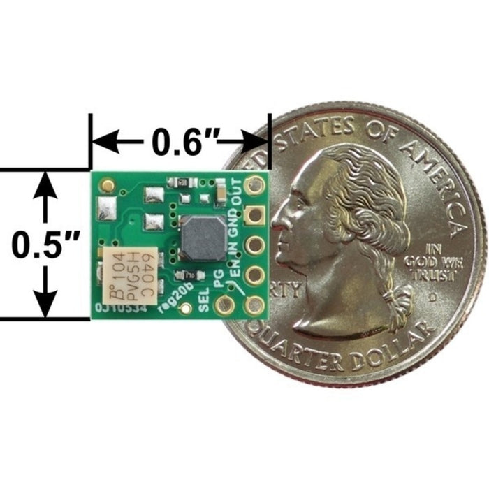 3.3V Step-Up/Step-Down Voltage Regulator w/ Adjustable Low-Voltage Cutoff S9V11F3S5CMA