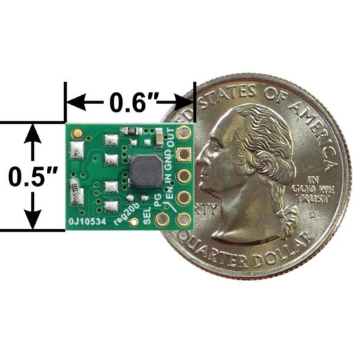 3.3V Step-Up/Step-Down Voltage Regulator w/ Fixed 3V Low-Voltage Cutoff S9V11F3S5C3