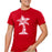 Pololu Circuit Logo T-Shirt: Cardinal Red, Youth M