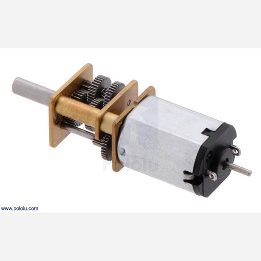 1000:1 Micro Metal Gearmotor LP 6V with Extended Motor Shaft