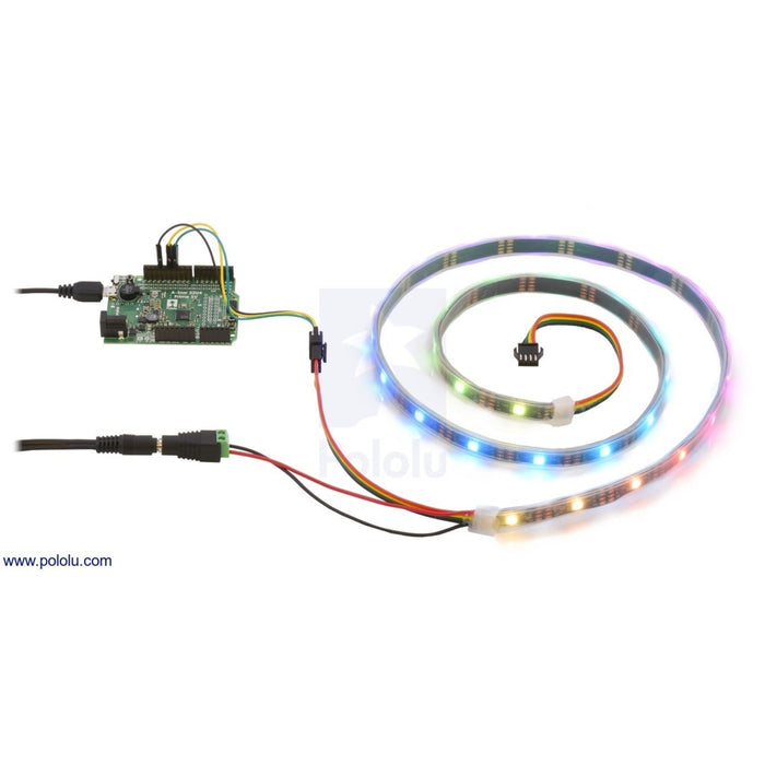 Addressable RGB 150-LED Strip, 5V, 5m (SK9822)