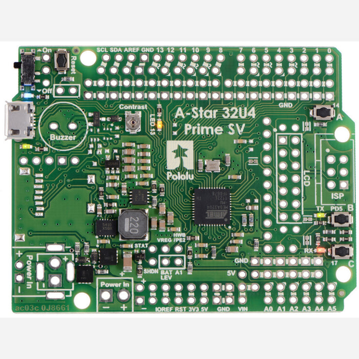 A-Star 32U4 Prime SV (SMT Components Only)