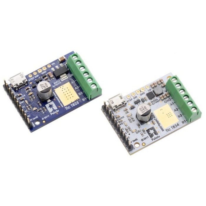 Tic T834 USB Multi-Interface Stepper Motor Controller (Connectors Soldered)