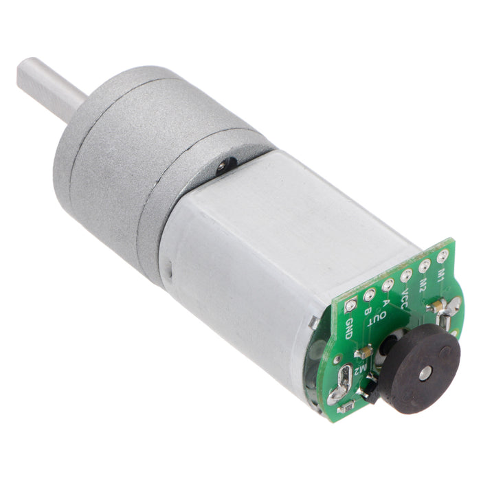 25:1 Metal Gearmotor 20Dx41L mm 6V with Extended Motor Shaft