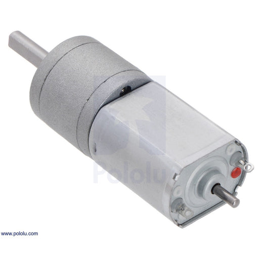 156:1 Metal Gearmotor 20Dx44L mm 6V with Extended Motor Shaft