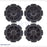 Injection-Molded Sprocket Set 8T Futaba