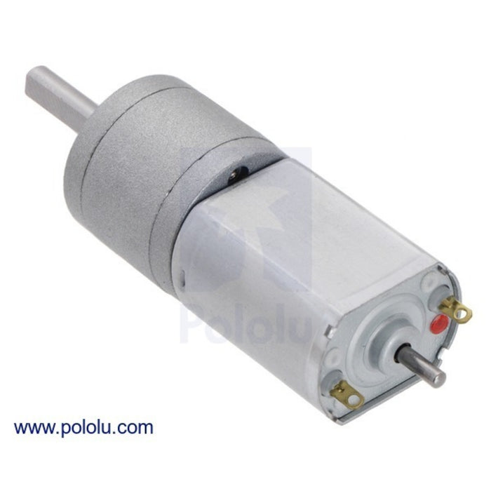 313:1 Metal Gearmotor 20Dx46L mm 6V CB with Extended Motor Shaft