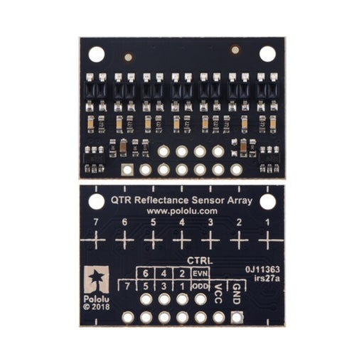 QTR-HD-07RC Reflectance Sensor Array