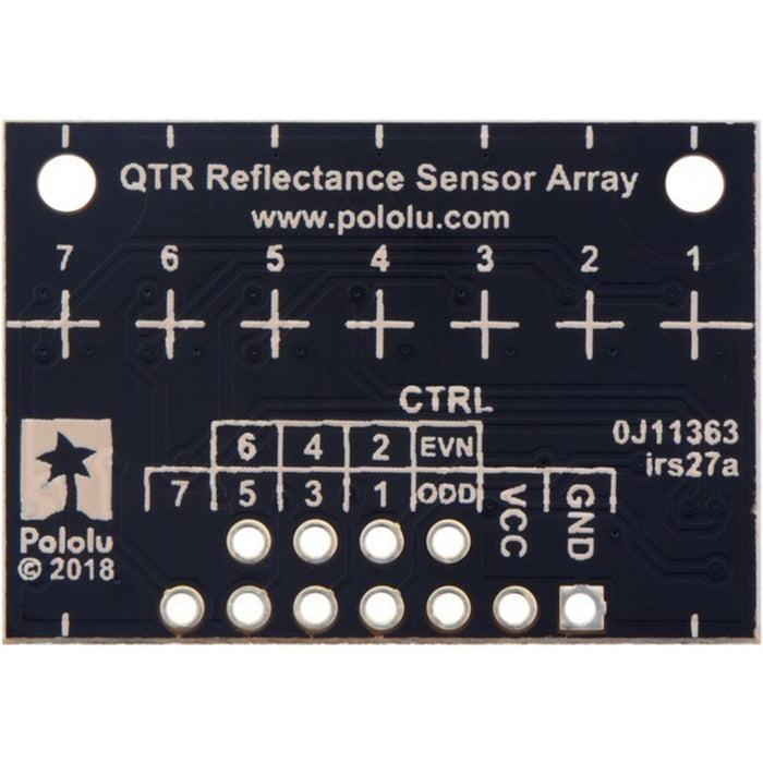 QTR-HD-07RC Reflectance Sensor Array