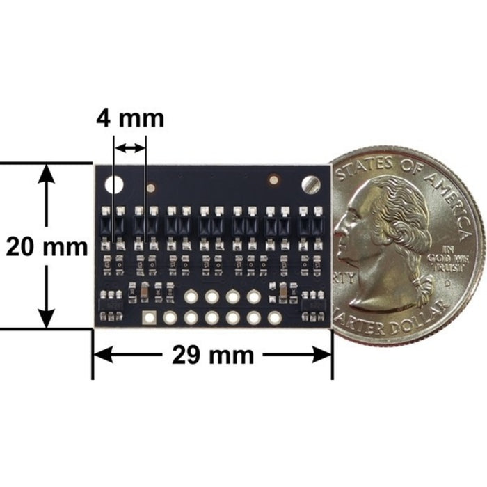 QTR-HD-07A Reflectance Sensor Array