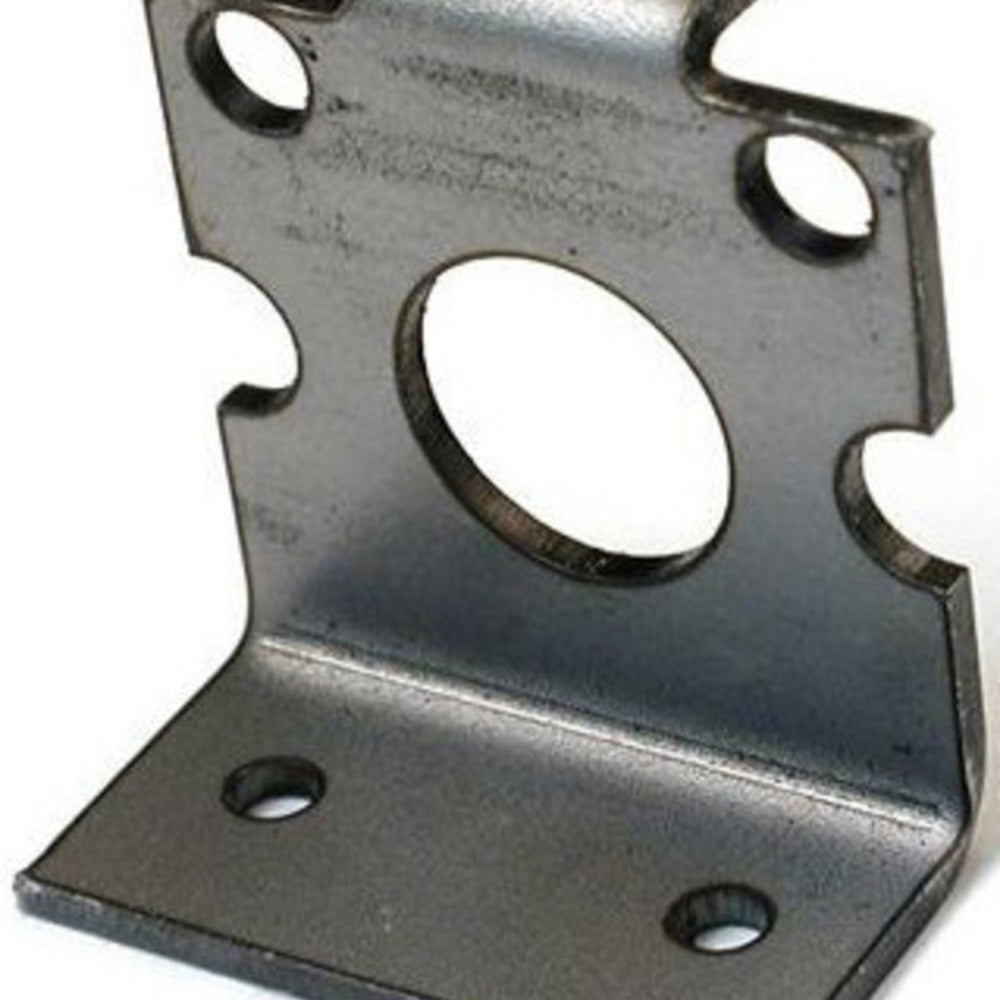 Solarbotics GMB28 (GM2/GM8 Gear Motor Bracket, Laser-Cut Steel)