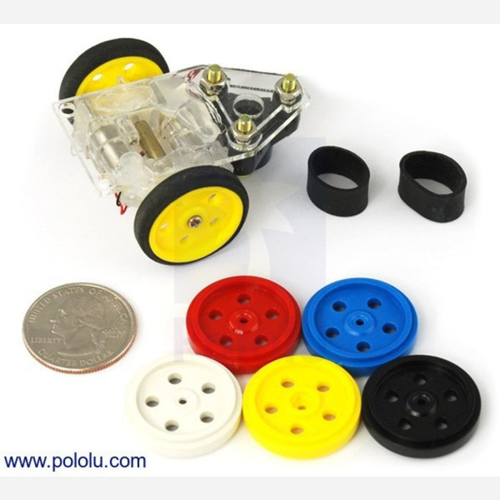 Solarbotics GM10 1" Wheel Yellow