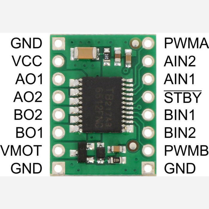 TB6612FNG Dual Motor Driver Carrier