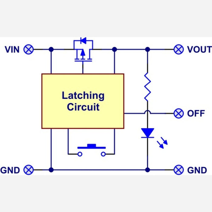 Pololu Pushbutton Power Switch SV (old version)