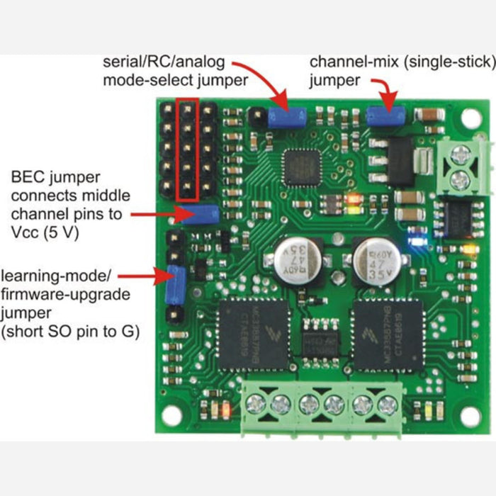 Pololu TReX Jr Dual Motor Controller DMC02