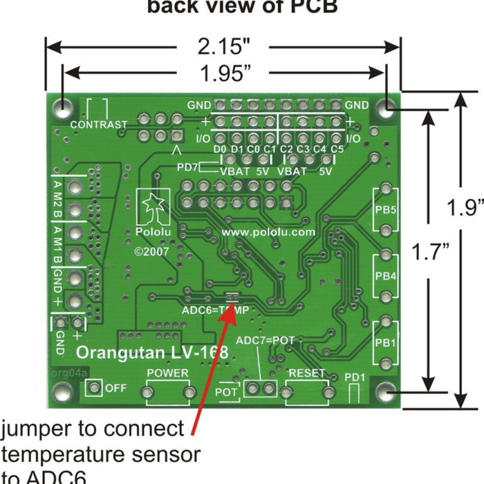 Orangutan LV-168 Robot Controller