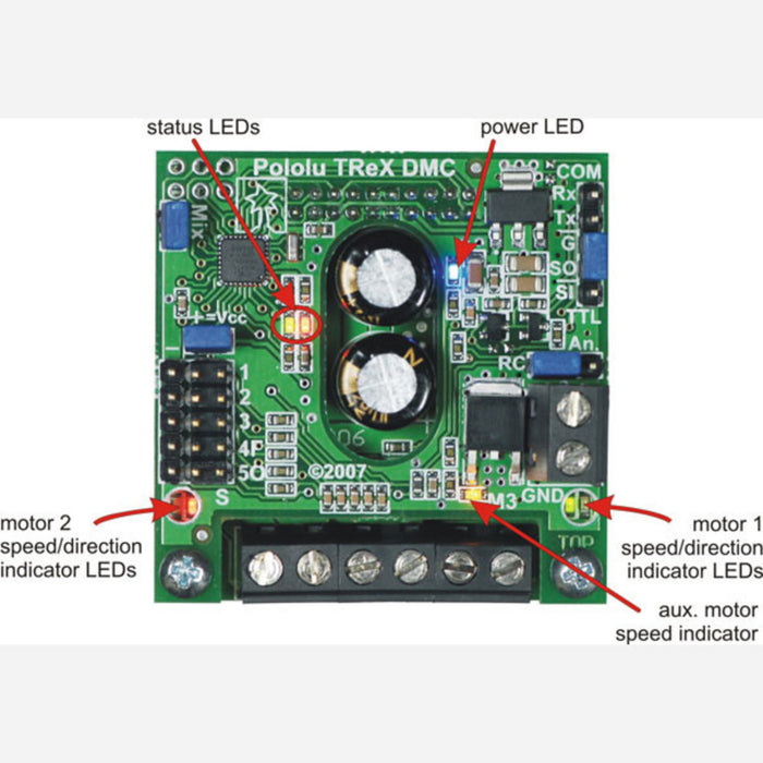 Pololu TReX Dual Motor Controller DMC01