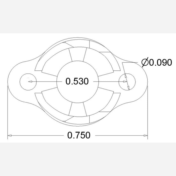 Pololu Ball Caster with 3/8" Plastic Ball