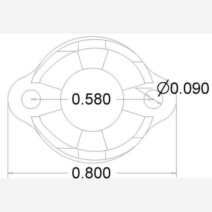 Pololu Ball Caster with 1/2" Plastic Ball