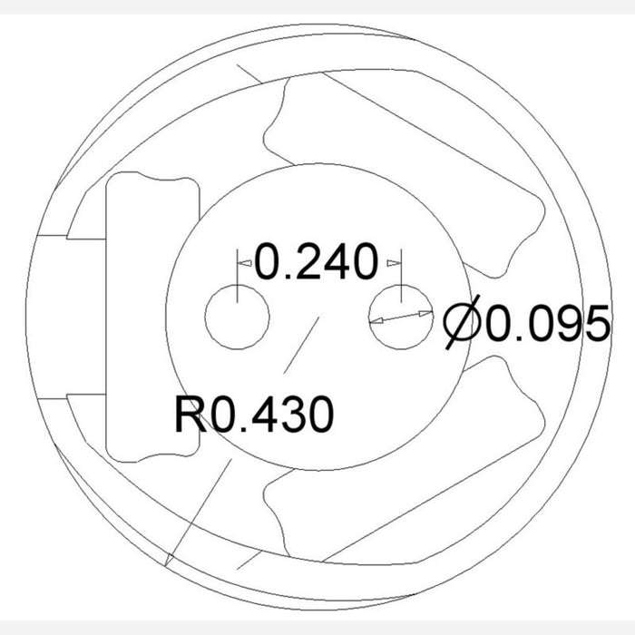 Pololu Ball Caster with 3/4" Plastic Ball