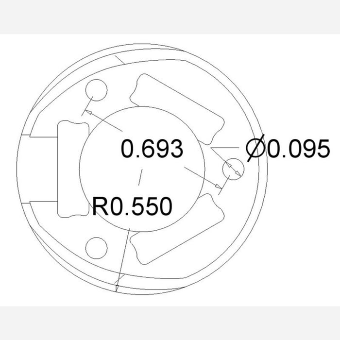 Pololu Ball Caster with 1" Plastic Ball (old version)