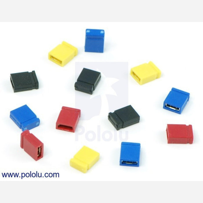 0.100" (2.54 mm) Shorting Block: Yellow, Top Closed