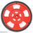 Solarbotics GMPW-R RED Wheel with Encoder Stripes, Silicone Tire