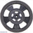 Solarbotics GMPW-B BLACK Wheel with Encoder Stripes, Silicone Tire