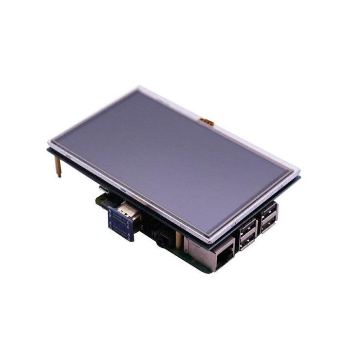 Raspberry Pi 5 inch resistive touch screen display for 4B/3B+