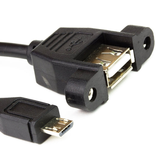 Panel Mount Extension Cables (50cm) - HDMI