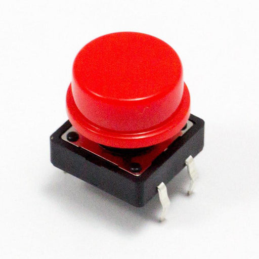 Tactile Switch Caps - Red - (pack of 10)