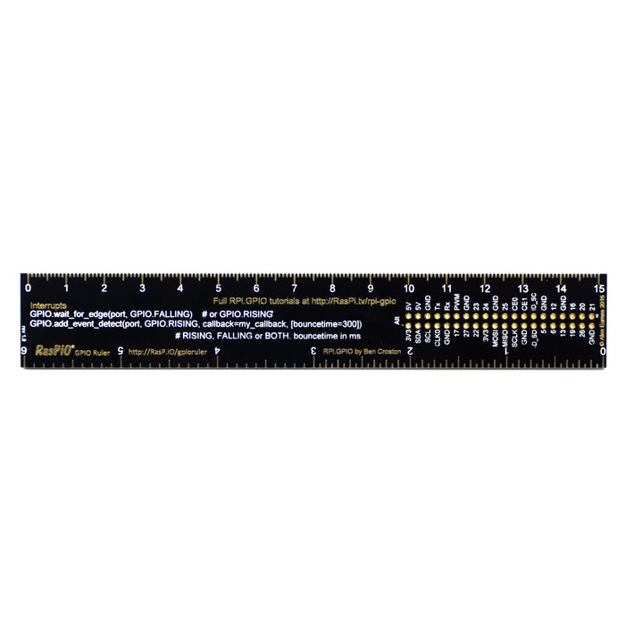 RasPiO® GPIO Ruler