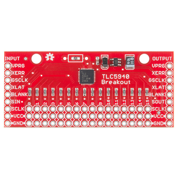 SparkFun LED Driver Breakout - TLC5940 (16 Channel)