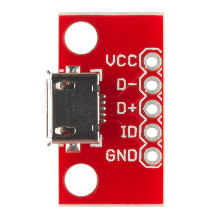 SparkFun microB USB Breakout