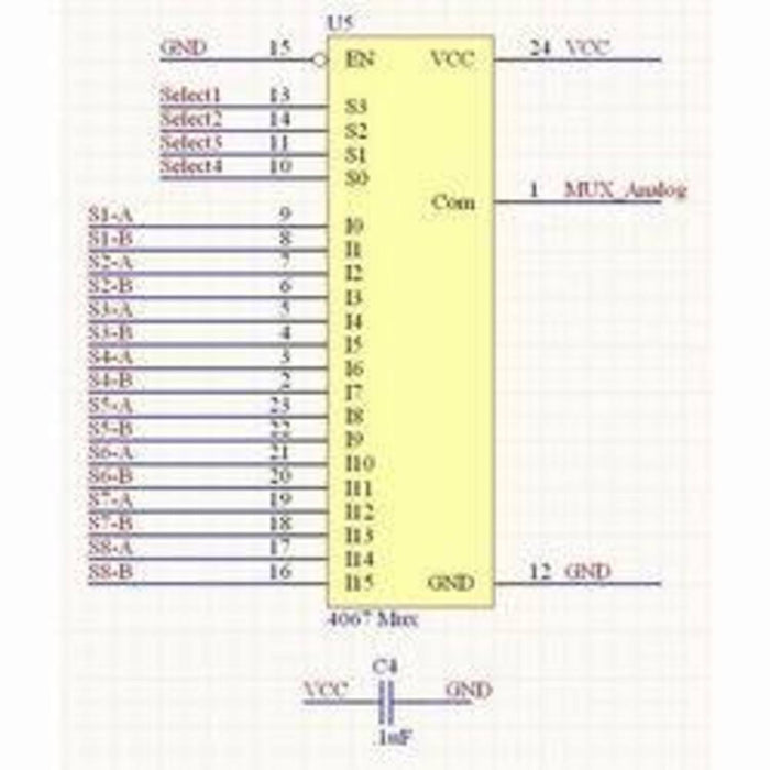 16 Channel Multiplexer