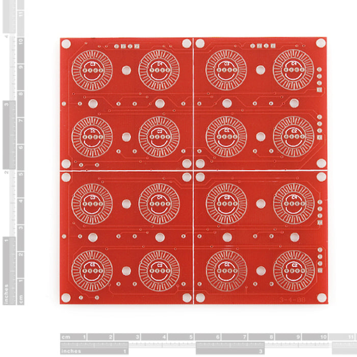 Button Pad 4x4 - Breakout PCB