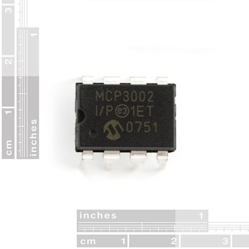 Analog to Digital Converter - MCP3002