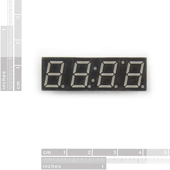 7-Segment Display - 4-Digit (Yellow)