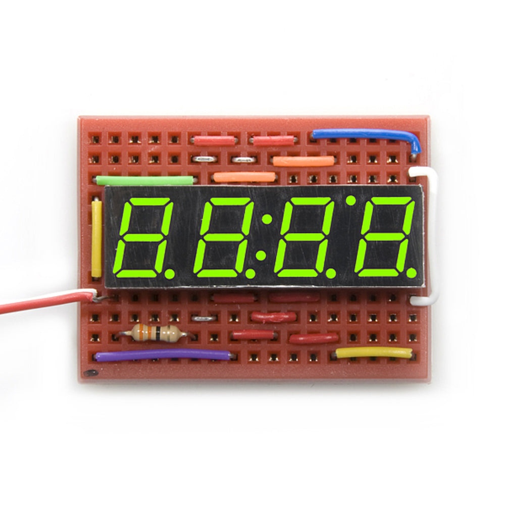 7-Segment Display - 4-Digit (Kelly Green)