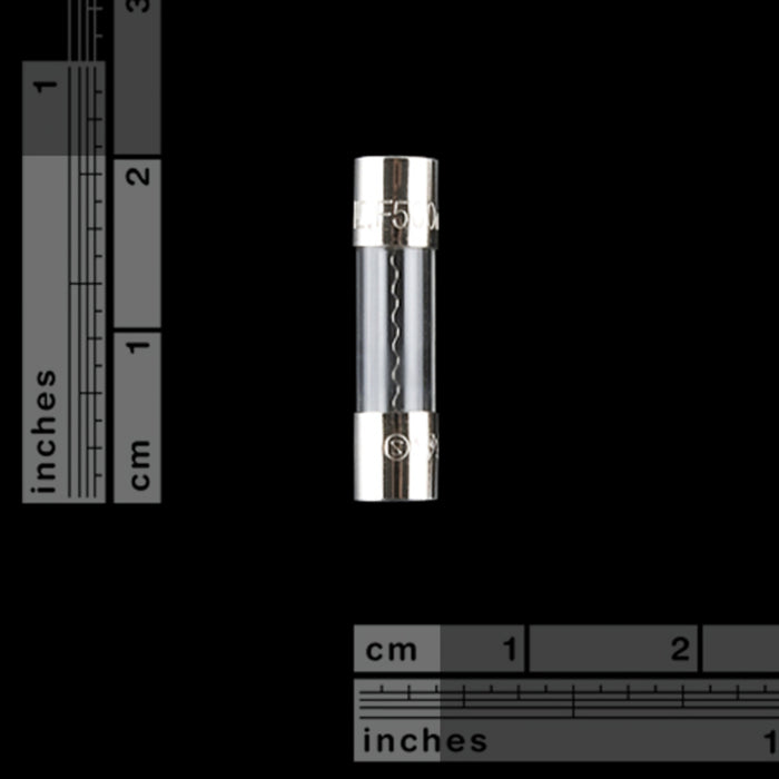 Fuse 5mm 250V 500mA